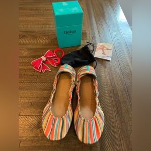 Tieks Sunset Stripe size 8